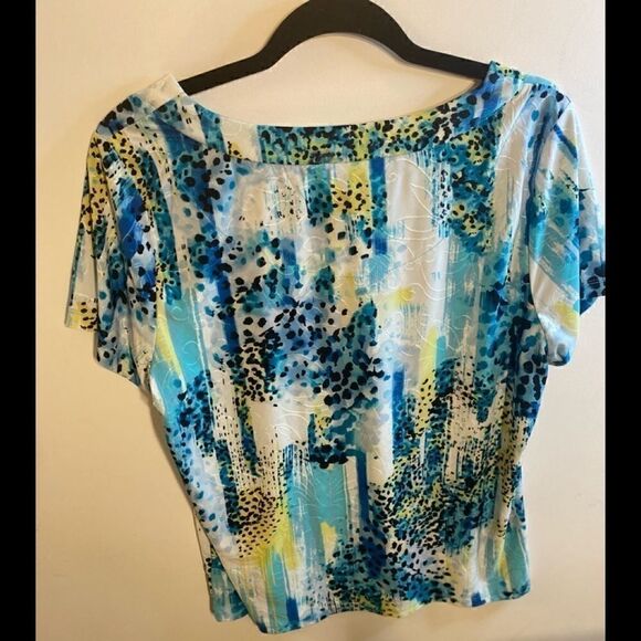 JM Collection Petite Stylish Beautiful Chic Blouse - Picture 3 of 9